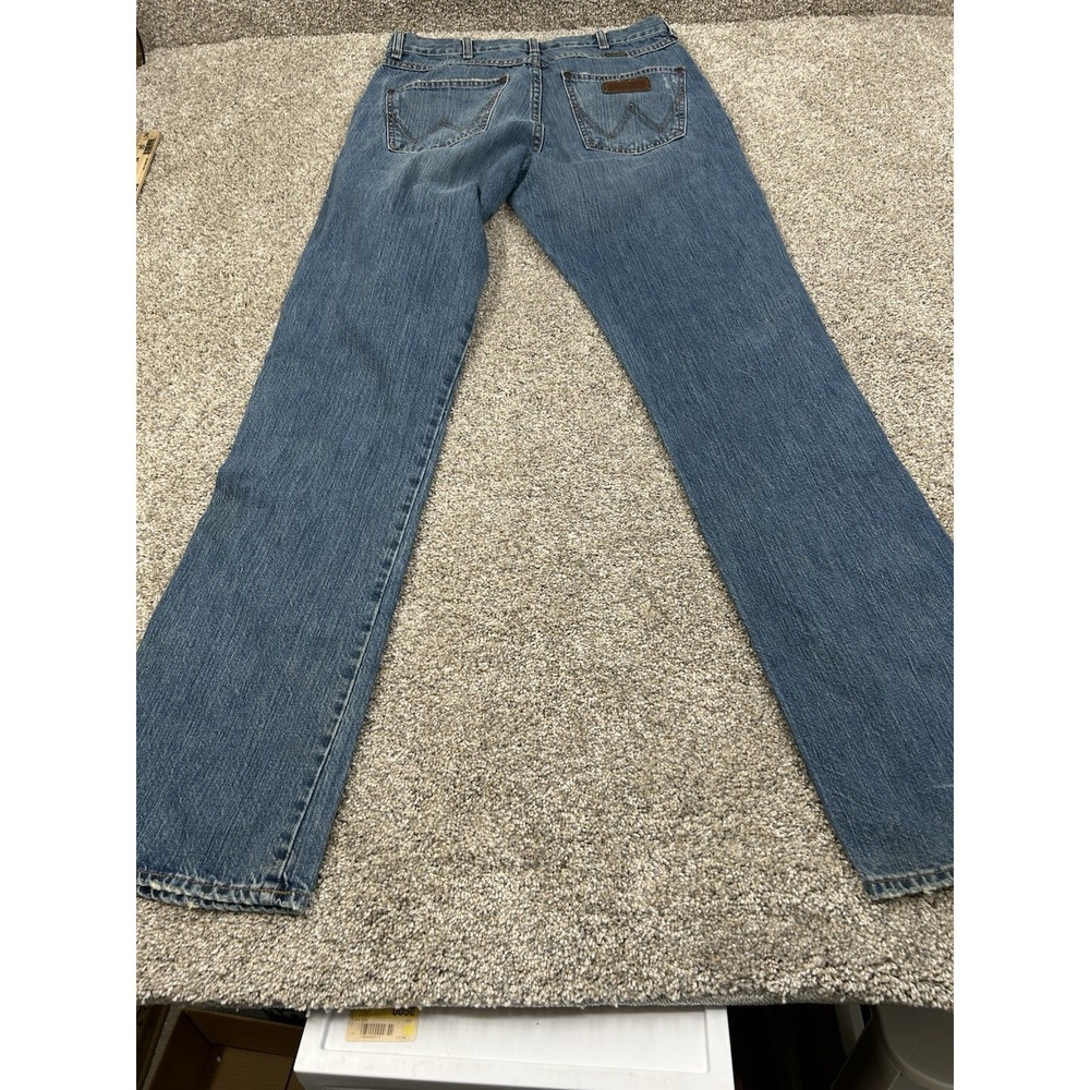Wrangler "El Paso" Jeans (Made in USA) Mid Rise Easy Boot 32x34 #0121 - Picture 10 of 14